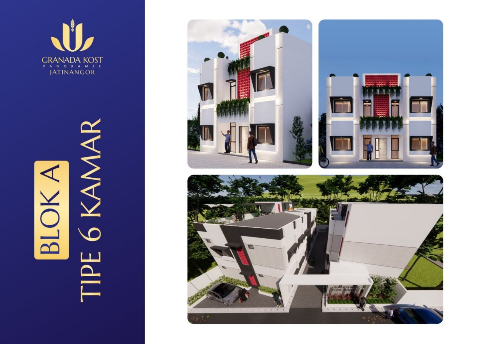 rukos Granada Kost Panoramic 6 BR (Blok A)